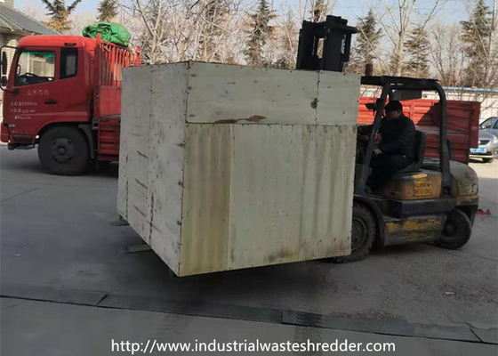 Safety Airbag Fabric Shredding Machine Hourly Up To 8 Tons Capacity