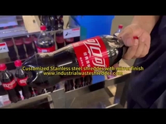 ODM بطری های پلاستیکی فولاد ضد زنگ shredder با ساخت و ساز سفارشی ورق فلزی