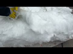 مدل 1200F با 4 چاقوی متحرک، صفحه نمایش 20 میلی متری برای برش و خرد کردن الیاف سرامیکی