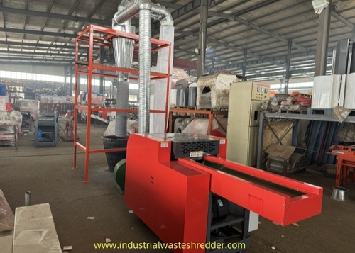 آخرین اخبار شرکت در مورد گلاس فیبر میش پارچه شکن سایه میش و زباله های کشاورزی Shredder آسیاب برای مشتری هند
