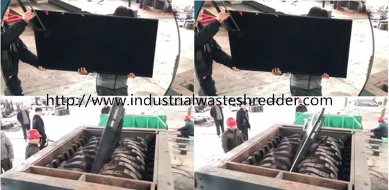 قیمت خوب Shredder Twin Shaft Computer Waste Computer، Shredder Hard Drive with Blades Rotary آنلاین