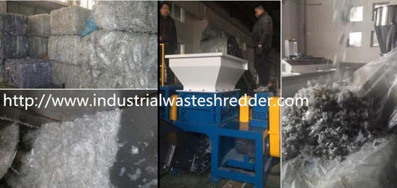 قیمت خوب گشتاور بالا دو قطعه فیلم Shredder PE / PP ضایعات PE برای PP را برای کشاورزی آنلاین
