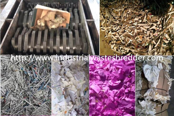 قیمت خوب خردکن مقوا زباله ، دستگاه خرد کننده کاغذ صنعتی آنلاین