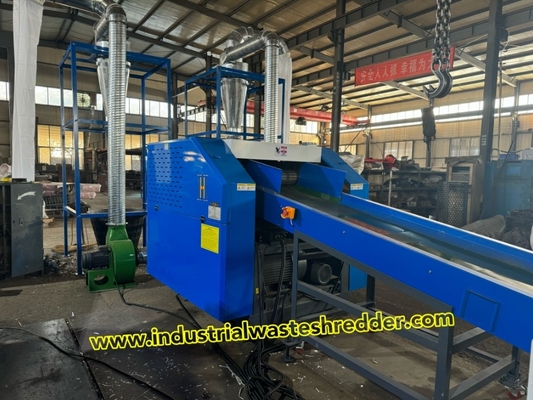 قیمت خوب زباله های صنعتی گوسفند خردکننده پشم، پوست گوسفند گوسفند و پشم خرد کننده ظرفیت سفارشی و اندازه تخلیه مصرف برق کم آنلاین