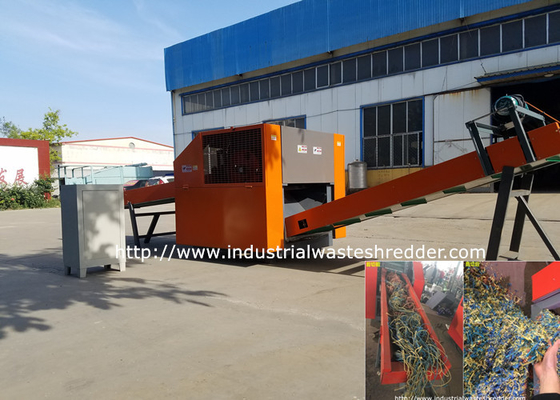 قیمت خوب PP Raffia Ropes Nets پلاستیک خردکننده ماشین آلات ضایعات چرخشی پره های راندمان بالا آنلاین