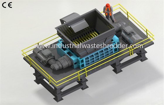 قیمت خوب کنترل خودکار اتوماتیک گشتاور خردکننده قطعات ضایعات فلزی جامد صنعتی آنلاین