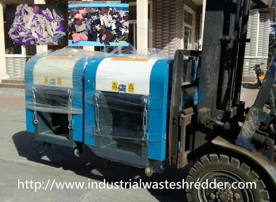 قیمت خوب دستگاه ضایعات صنعتی ضایعات پارچه ای قراضه 450 - 750 کیلوگرم در ساعت آنلاین