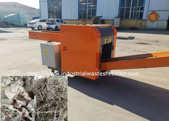 قیمت خوب کیسه های بافته شده Rag Cutting Machine PP کیسه های تنبل جامبو ظرفیت بزرگتر خردکننده آنلاین