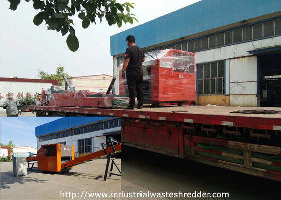 قیمت خوب دستگاه خرد کن زباله PVC / PVB با عایق غشایی 8000kg آنلاین