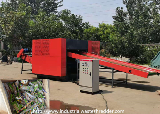 قیمت خوب دستگاه خرد کن کیسه های پلاستیکی Blade 8000KG 1200 mm آنلاین